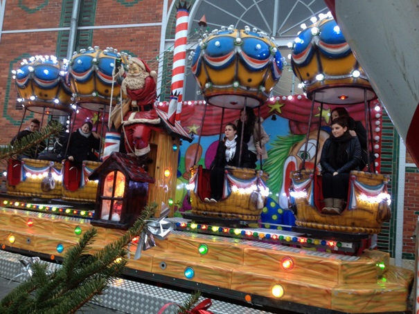 Balançoire Montgolfières de Noël