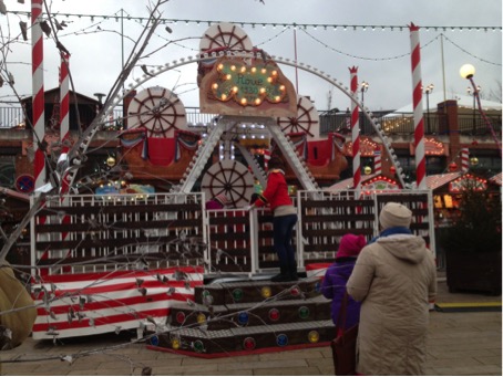 Roue enfantine de Noël