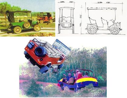 Tacot ou Jeep 6 voitures