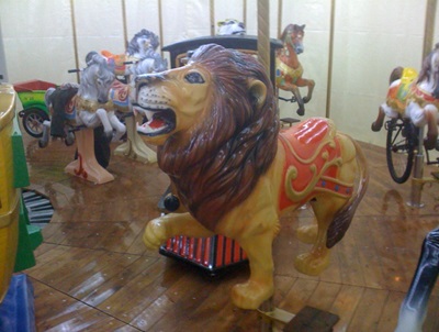 Lion sauteur