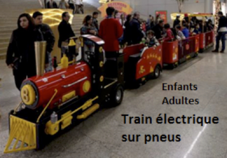 Train électrique sur pneus