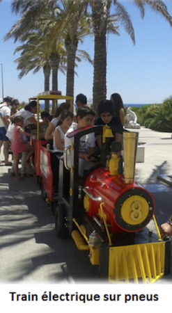 Train électrique sur pneus
