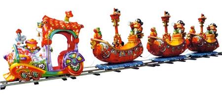 Train avec Bateaux